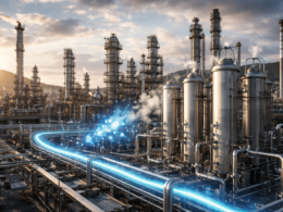 Representative image of a refinery hydrogen production unit, illustrating how Petronor and H2SITE’s membrane technology partnership could improve high-purity hydrogen recovery, refinery efficiency, and low-carbon industrial decarbonisation in Spain.