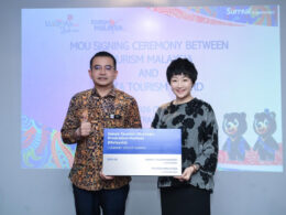 Tourism Malaysia was formally named a strategic partner in Sanya’s tourism promotion push, with the designation marked at an unveiling ceremony attended by Tourism Malaysia Director-General Amiru Rizal and Ma Nan, Deputy Director-General of the Sanya Tourism Development Bureau.