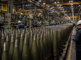 Representative image of a United States munitions production facility as Washington races to expand defence industrial capacity and artillery shell output amid rising global demand.