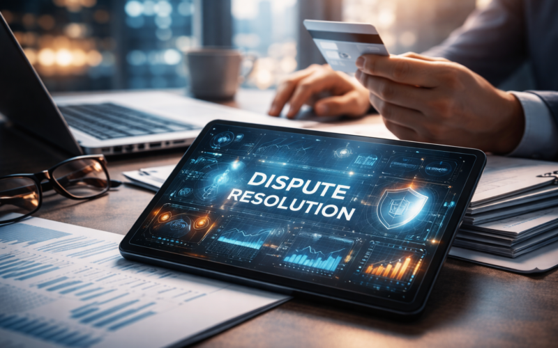 Representative image of Visa’s AI-driven dispute resolution push as the payments giant rolls out new tools to help merchants, issuers, and acquirers cut fraud, chargeback costs, and manual processing friction.