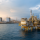 Representative image of offshore energy infrastructure and LNG processing facilities, highlighting Woodside Energy Group Ltd’s Q1 2026 focus on Scarborough execution, stronger realised pricing, and long-term WDS growth catalysts.