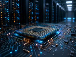 Representative image of an advanced data center processor and server infrastructure, illustrating why SiFive’s $400 million funding round is drawing attention to RISC-V CPUs, AI infrastructure, and the future of hyperscale computing.