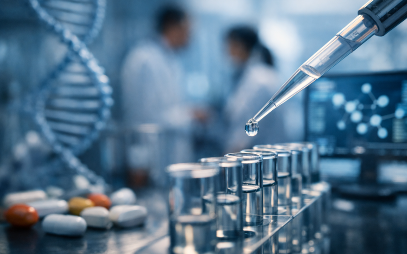 Representative image of antibody-drug conjugate research as Gilead Sciences, Inc. moves to acquire Tubulis, adding TUB-040 and next-generation ADC platform capabilities to strengthen its oncology pipeline.