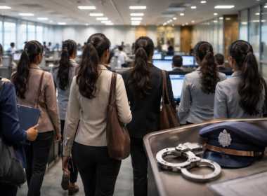 Representative image of a corporate workplace compliance investigation, illustrating the Nashik Police undercover operation inside the Tata Consultancy Services BPO unit and the wider POSH and workplace misconduct scrutiny driving this story.