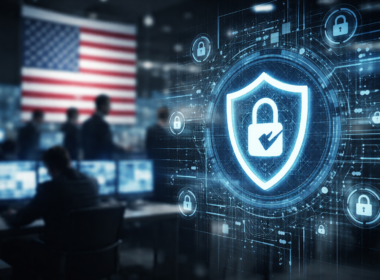 Representative image of a cybersecurity operations environment as RAKIA achieves CMMC Level 1 compliance to expand access to U.S. defense contracts and accelerate federal growth strategy.