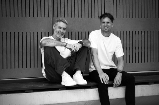 Damien Eley of The Many and Jamie Gilroy of CatalystXR following The Many’s majority-stake acquisition, a deal that signals how immersive technology is becoming central to participation-led agency growth.