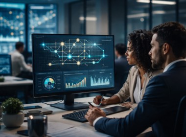 Representative image of enterprise process intelligence and cloud-based workflow analytics, reflecting how Celonis and Oracle are positioning AI, OCI, and IT modernization for large enterprises.