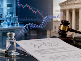 Representative image of mRNA vaccine patent litigation as CureVac’s lawsuit against Moderna over Spikevax technology puts biotech intellectual property, COVID-19 vaccine royalties, and investor sentiment back in focus.
