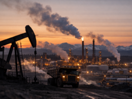Representative image of an oil sands production site in Canada, illustrating the market backdrop for the Canadian Natural Resources stock outlook as retail investors track TSX: CNQ ahead of its next earnings catalyst.