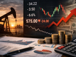 Representative image of oil market activity and financial screens illustrating why BP plc shares are in focus after its Q1 2026 trading statement highlighted trading strength and debt pressure.