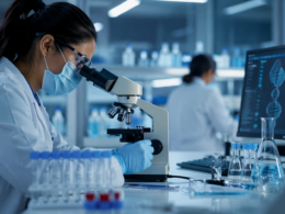 Representative image of a pharmaceutical research laboratory illustrating Sun Pharmaceutical Industries Limited’s specialty drug pipeline, global manufacturing scale, and the key catalysts shaping SUNPHARMA stock sentiment in 2026.