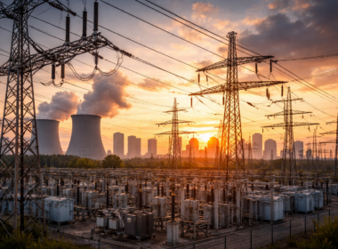 Representative image of power grid infrastructure and nuclear generation, illustrating why Public Service Enterprise Group (NYSE: PEG) is drawing investor attention ahead of its May 5 earnings update.
