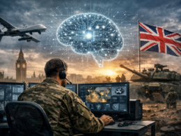 Representative image of sovereign AI defence systems, military data operations, and UK security technology themes, illustrating why investors are watching whether Defence Holdings PLC (LSE: ALRT) can turn Project Ixian into the United Kingdom’s first sovereign-AI defence contract.