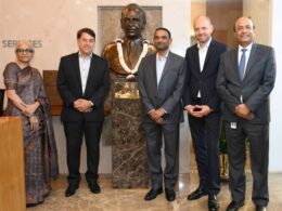 Tata Consultancy Services Limited and Siemens Energy AG formalised two Memorandums of Understanding at TCS House in Mumbai, with senior leaders including Aarthi Subramanian, Guilherme Mendonca, K. Krithivasan, Dr. Christian Bruch, and Anupam Singhal present at the signing ceremony.
