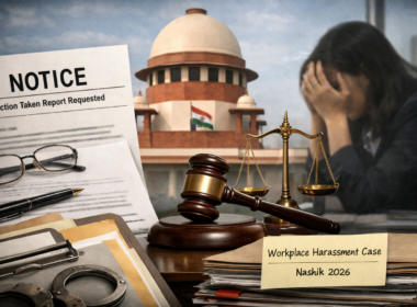 Representative image of a legal and workplace rights dispute in India after the National Human Rights Commission notices and the Supreme Court filing intensified focus on the Nashik workplace harassment and coercion case involving Tata Consultancy Services.