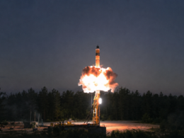 Representative image: A missile launch at dusk highlights India’s advancing strategic weapons capability, as the latest Agni MIRV test draws attention to the country’s long-range deterrence ambitions and evolving defence technology roadmap.