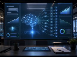 Representative image: Anthropic’s Claude Opus 4.8 launch highlights how frontier AI models are moving toward faster agentic workflows, lower enterprise AI costs, and stronger cybersecurity safeguards as competition with OpenAI and Google intensifies.