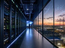 Representative image of a large AI data center and compute infrastructure campus, reflecting how Anthropic’s multibillion-dollar SpaceX capacity deal could reshape frontier AI growth, profitability, and private tech valuations.