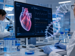 Representative image: Atrium Therapeutics’ precision cardiology strategy highlights the growing race to use RNA therapeutics for rare genetic heart diseases, as its ATR 1072 and ATR 1086 pipeline advances after Q1 2026 results.