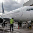 Representative image: A commercial aircraft undergoes maintenance checks as The Boeing Company’s 737 MAX legal win eases one courtroom risk while investors continue watching safety, production and trust concerns.