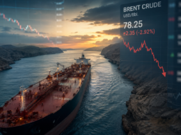 Representative image: Oil prices fall as hopes for a Strait of Hormuz breakthrough ease crude supply fears, lifting market sentiment across energy stocks, import-heavy economies and global shipping routes.