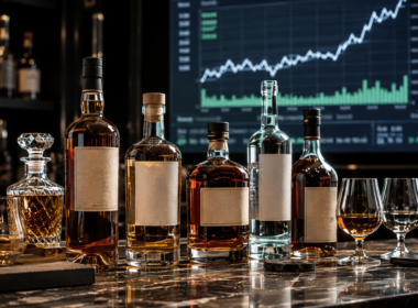 Representative image: Diageo plc’s third-quarter fiscal 2026 sales surprise and share price rally highlight investor focus on spirits demand, regional growth, and North America weakness.