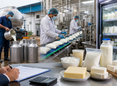 Representative image: Dodla Dairy Limited’s FY26 results highlight how record milk sales volumes, value-added dairy products, and expanding processing capacity are shaping India’s dairy growth story even as procurement costs keep margins under pressure.