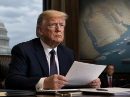 Representative image: A White House-style crisis briefing scene illustrates United States President Donald Trump’s War Powers Resolution dispute with Congress after declaring that hostilities with Iran had formally ended, even as questions remain over the legal basis for the American military campaign in the Persian Gulf.