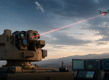 Representative image: Advanced counter-drone defence systems, remote weapon platforms and directed-energy capabilities are drawing investor attention as Electro Optic Systems (ASX: EOS) gains momentum on rising defence technology demand, a growing A$518 million backlog and the potential conversion of its Goldrone Korean laser weapon contract.