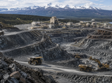Representative image of a large North American gold mining operation, reflecting Equinox Gold’s planned acquisition of Orla Mining and the creation of an $18.5 billion Canada-focused gold producer with expanded production scale across key mining jurisdictions.