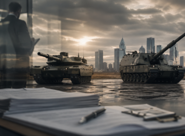 Representative image of European defence manufacturing and audit scrutiny as KNDS faces questions over a Qatar arms contract investigation ahead of its planned Frankfurt and Paris listing.