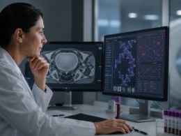 Representative image: Genentech’s Tecentriq approval for ctDNA-guided bladder cancer treatment highlights how molecular residual disease testing and precision oncology are reshaping post-surgery cancer care.