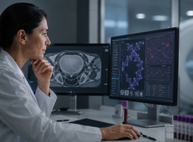 Representative image: Genentech’s Tecentriq approval for ctDNA-guided bladder cancer treatment highlights how molecular residual disease testing and precision oncology are reshaping post-surgery cancer care.