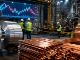 Representative image: Hindalco Industries’ aluminium and copper operations remain in focus as record Q4 FY2026 EBITDA, Novelis disruption risks and #HINDALCO stock movement keep investors watching India’s metals sector.