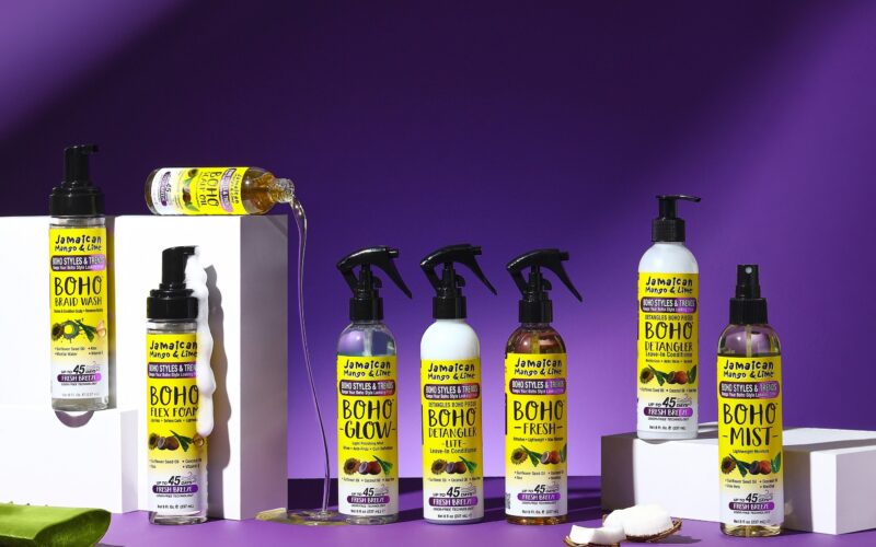 Jamaican Mango & Lime adds three products to boho braid collection as salons chase curl-led styles