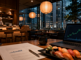 Representative image of a Japanese-themed restaurant business preparing for a Nasdaq IPO, as RIKU Dining Group targets a US$34.5 million listing to fund its Canada and Hong Kong expansion strategy.