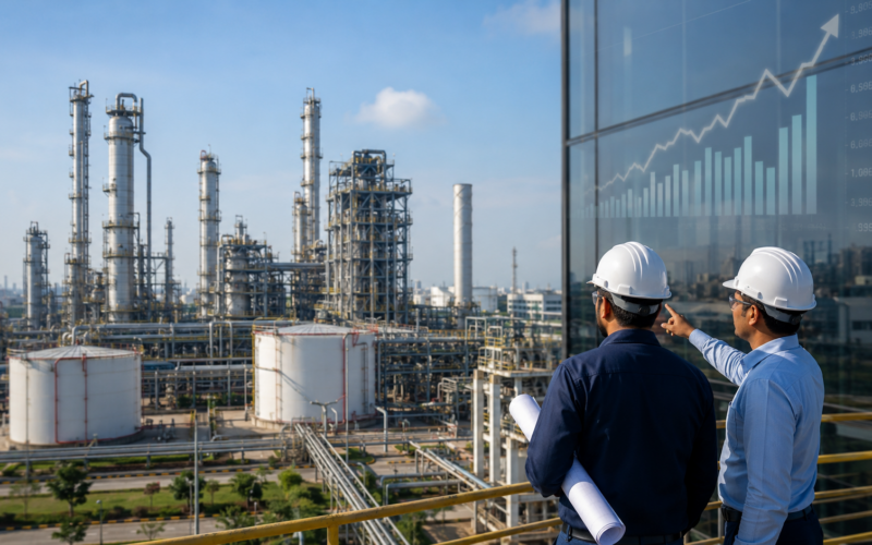 Representative image: Manali Petrochemicals’ FY26 profit rebound highlights the company’s push toward higher-value specialty chemicals, improved raw material discipline and renewed investor focus on #MANALIPETC after a sharp earnings recovery.