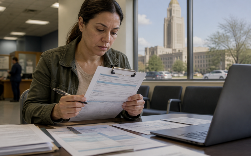 Representative image: Nebraska’s Medicaid work requirements rollout has put health coverage eligibility, work reporting rules, and state verification systems under national scrutiny as the first U.S. implementation begins.
