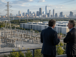 Representative image: Utility executives assess transmission infrastructure and data-center power demand as reported NextEra Energy and Dominion Energy merger talks put the US grid, AI electricity needs and a potential $400 billion utility tie-up in focus.