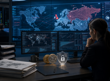 Representative image: UK sanctions on Russian crypto networks highlight how financial intelligence, digital asset monitoring and cyber enforcement are becoming central to the fight against sanctions evasion and shadow finance.