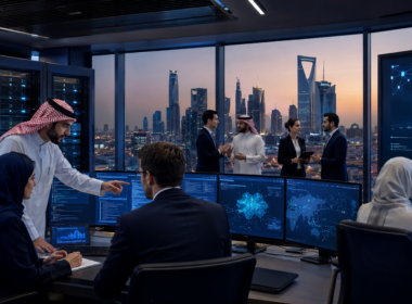 Representative image of a Saudi AI operations hub, reflecting how HUMAIN and Accenture aim to move enterprise and public-sector artificial intelligence from pilot projects to production-grade deployment across the Kingdom.