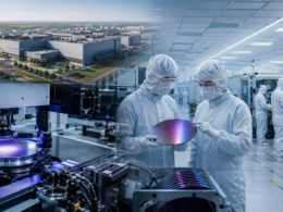 Representative image of a semiconductor cleanroom and wafer fabrication facility, illustrating how the Tata Electronics–ASML partnership could strengthen India’s 300 mm chip manufacturing ambitions at the Dholera semiconductor fab in Gujarat.
