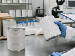 Representative image: A generic infant formula quality-control inspection highlights the food safety scrutiny facing The a2 Milk Company after its U.S. formula recall linked to toxin detection.