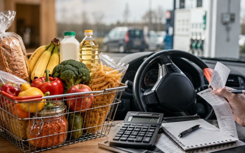 Representative image: UK tariff cuts on everyday essentials and higher mileage relief highlight how food prices, travel costs and household budgets are shaping the government’s cost-of-living strategy.
