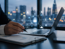 Representative image of digital identity verification and blockchain compliance infrastructure, as Persona and Chainlink push reusable credentials for institutional on-chain markets.
