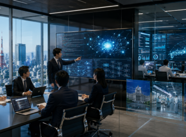 Representative image of enterprise artificial intelligence integration in Japan, as Fujitsu’s partnerships with Anthropic and OpenAI signal a deeper push into multi-model AI services for banks, hospitals, government agencies and critical infrastructure operators.