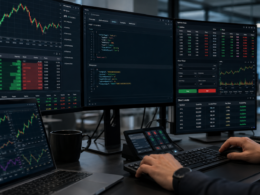 Representative image of a modern trading workstation showing API-driven equity, options and short locate workflows, as TradeZero Developer brings programmatic execution tools to active traders.