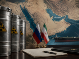 Representative image: Secure nuclear storage containers, diplomatic documents and Strait of Hormuz shipping routes illustrate Russia’s offer to store Iran’s enriched uranium as the United Nations Security Council dispute over the Hormuz crisis deepens.
