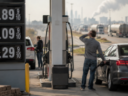 Representative image: U.S. drivers face rising gasoline prices at the pump as the continuing Iran war and Strait of Hormuz disruption add pressure to household budgets, fuel markets and consumer spending across America.