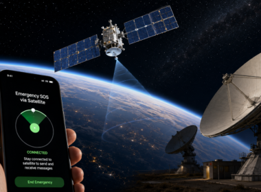 Representative image: A satellite communications network links smartphones, ground stations and orbiting infrastructure as investors assess whether Amazon’s $10.9 billion Globalstar acquisition will secure regulatory approval and close at the proposed $90-per-share value.